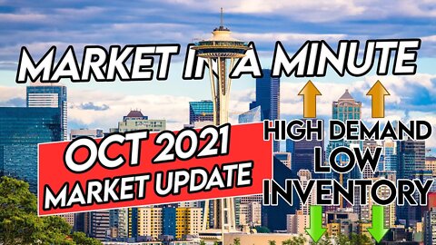 Seattle Real Estate Market Update [October 2021] - Market in a Minute