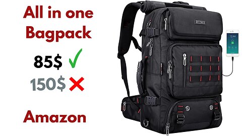 Amazon Favorite: WITZMAN Carry-On Backpack Review - Best Travel Bag for Men?
