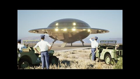 The UFO Landing at Holloman Air Force Base // 3D CGI Animation Movie