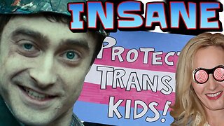 Harry Potters Daniel Radcliffe GOES DOWN THE RABBIT HOLE! Says TRANS KIDS Are REAL And WANTS MORE!