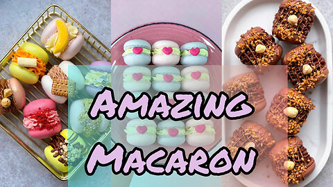 Amazing Macaron Cookies +cake idea