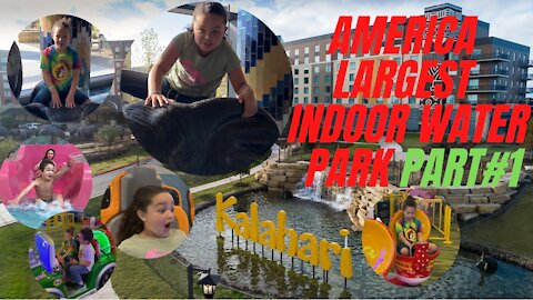 Kalahari Indoor Waterpark Review [Part #1] | America Largest Waterpark