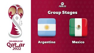 World Cup Qatar 2022 - Argentina x Mexico