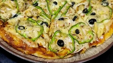 Frozen Dough Pizza | Home made Pizza recipe | Perfect Pizza | New York Pizza | restaurant pizza