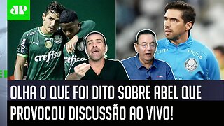 DISCUSSÃO! "NÃO, CARA! NÃO DÁ pra VOCÊ FALAR que o Abel Ferreira no Palmeiras..." OLHA esse DEBATE!