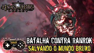 Enfrentando O Ranrok em uma batalha final - Hogwarts Legacy