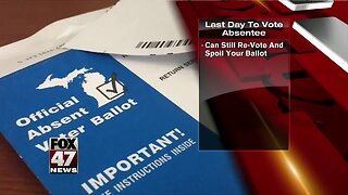 Last day to vote absentee