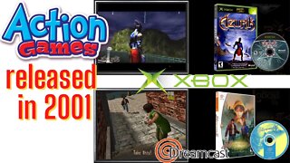 Year 2001 released Action Games for Xbox, Gamecube and Sega Dreamcast