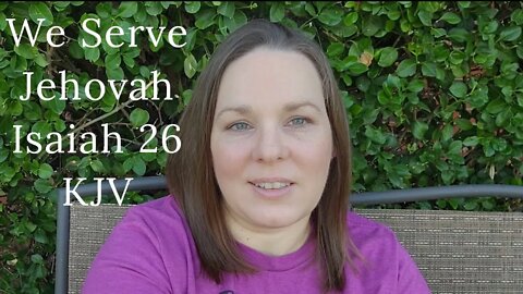 We serve Jehovah Isaiah 26 #shorts #christianshorts #jehovah