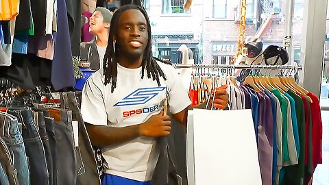 Kai Cenat Goes Shopping In New York!