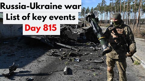 Day 815: Ukraine's Air Defense Triumphs Over Russian Drones