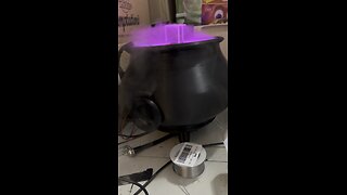 I made a Witches Cauldron