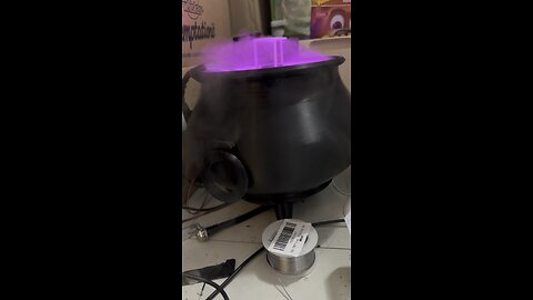 I made a Witches Cauldron