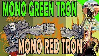 Mono Green Tron VS Mono Red Tron｜Mull to 2 Comes Down to Top Decks! ｜MTGO Modern League Match