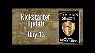 Kickstarter Update - Day 13