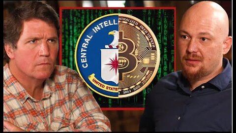 The Alleged CIA Connection to Bitcoin’s Mysterious Origin -Tucker Carlson w' Amjad Masad