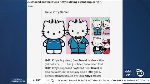 Fact or Fiction: 'Hello Kitty's' boyfriend is actually a girl?