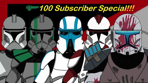 100 Clone Trooper Drawings