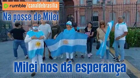 10/Dez - Milei, a esperança dos argentinos