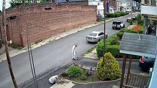 I could not help myself: Amateur With Walker vs Driveway Incline