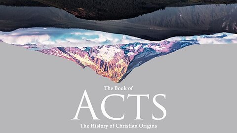 Acts Ch. 2 - "The Holy Spirit, the Comforter, Comes and Amazement Follows."