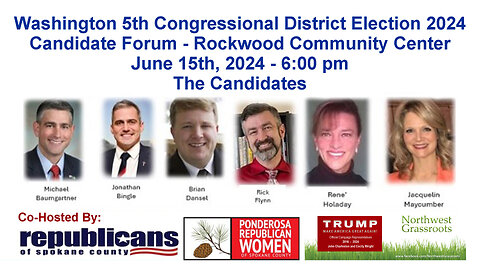 2024 - 07-15 - WA 5th CD Candidate Forum