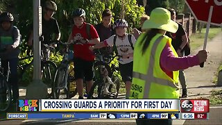 Hillsborough crossing guards ready for first day of school