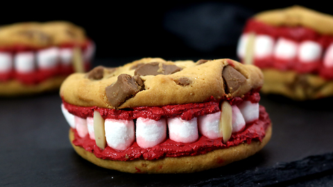 Halloween Dracula Cookies