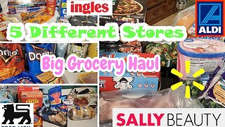 Big Grocery Haul | Multiple stores | Family of 5 | Week of meals | Meal Plan | Grocery Haul