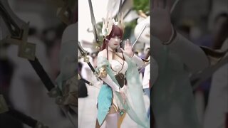 Hot Chinese Girl Is The Cosplay Sword Goddess