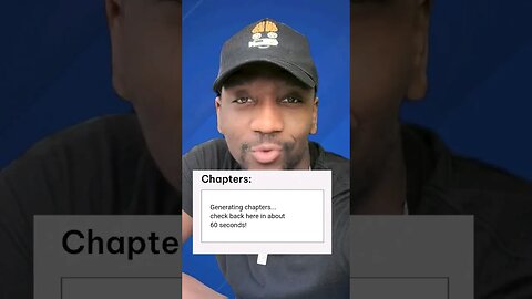 How To ADD Chapters To YouTube Video (In Under 60 Seconds!)