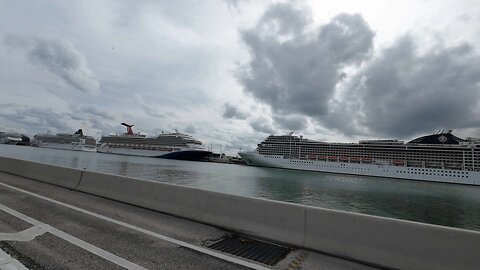 9 Ships at PortMiami | December 22, 2023