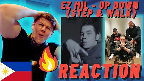 The Song That Made Eminem Sign 🇵🇭Ez Mil - Up Down (Step & Walk) ((IRISH REACTION!))