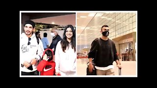 Virat Kohli & Arjun Bijlani with family snapped at the Airport | SpotboyE