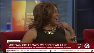 Motown legend Mary Wilson dies at 76