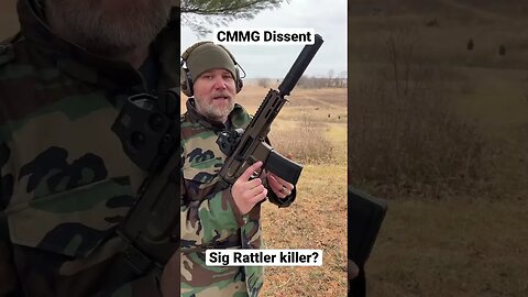 The new CMMG Dissent in 300 Blackout - Sig Rattler killer?