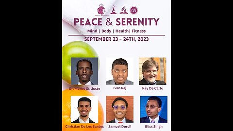 Josiah Missions - Peace and Serenity - Dr. Monet St. Juste - 9/23/2023