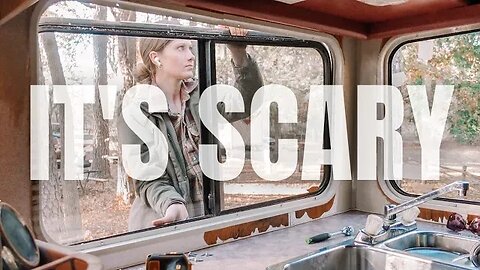 #10 i didn't want to do this | resealing my camper's windows #bigfoottruckcamper