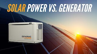 Solar Power Vs Generator