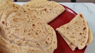 Ready in just 5 minutes! No rolling no kneading💯 Soft chapati with liquid dough