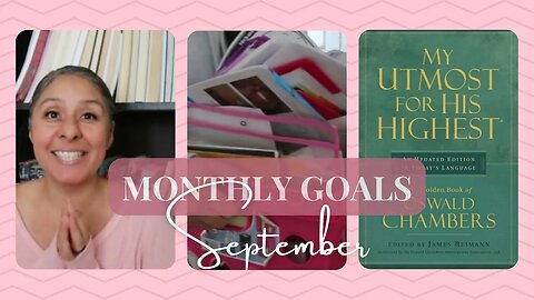 Monthly Goals - September 2023