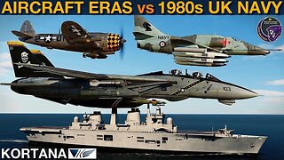 Which Era Of Aircraft Can Destroy A 1980's UK Navy Convoy Most Efficiently? | DCS