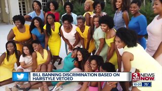 Bill Banning Discrimination Based on Hairstyle Vetoed