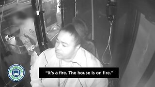 MCTS driver saves residents from burning building