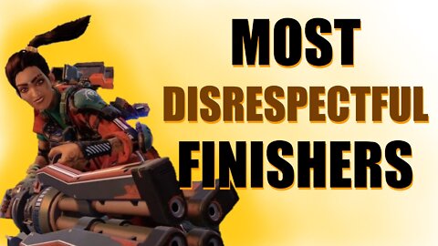 Most DISRESPECTFUL Finishers for Each Legend - Best Apex Finishers