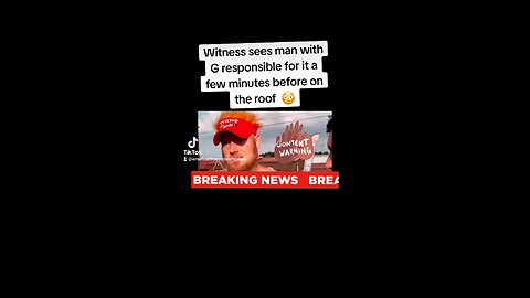 Eyewitness sees shooter climbing on to the roof!