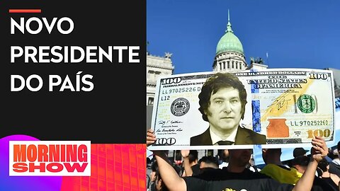 Bolsa Argentina bate recorde um dia após posse de Milei