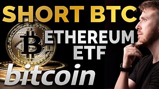 BITCOIN TOPO DOMINÂNCIA? SHORT BTC! [Ethereum ETF Um Fracasso!]