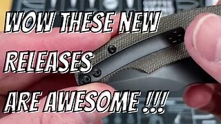 COOLEST KNIFE UNBOXING YET? NEW RELEASES!!!