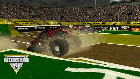 Monster Jam World Finals 18 Part 2 Racing BeamNG.Drive Monster Jam #BeamNGDriveMonsterJam